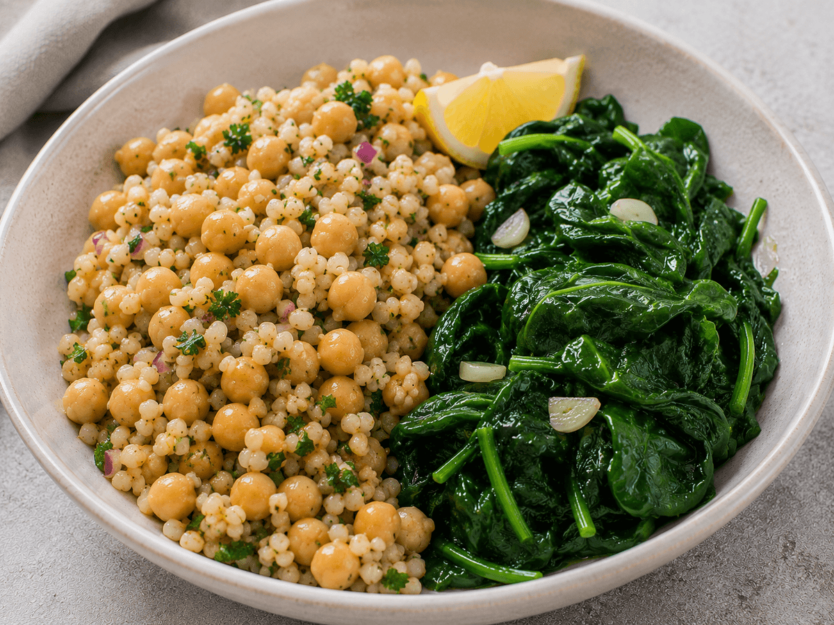 Garden Chickpea Grain Bowl
